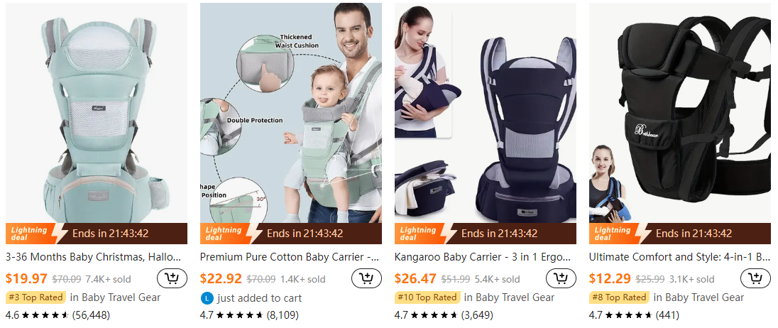 Ergonomic Baby Carrier